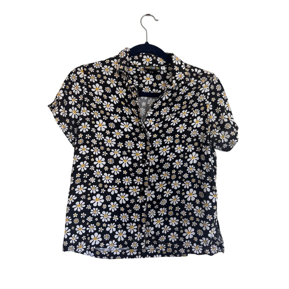 Big Bud Press Lazy Daisy Button Up P/Small